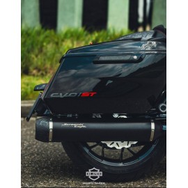 Forged carbon latch inserts for Tourings 23,5+ including CVO/CVO ST