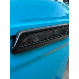 Forged carbon latch inserts for Tourings 23,5+ including CVO/CVO ST