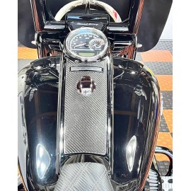 Carbon dash insert for Harley Road King Carbon dash insert for Harley Road King