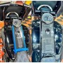 Carbon dash insert for Harley Road King