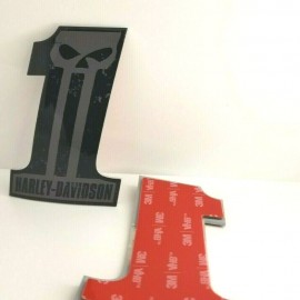 #1 Punisher black\grey tank emblems for Harley #1 Punisher black\grey tank emblems for Harley