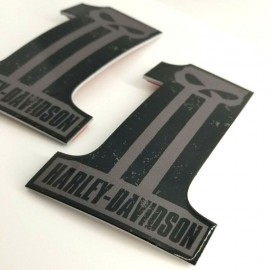 #1 Punisher black\grey tank emblems for Harley #1 Punisher black\grey tank emblems for Harley
