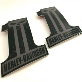 #1 Punisher black\grey tank emblems for Harley #1 Punisher black\grey tank emblems for Harley