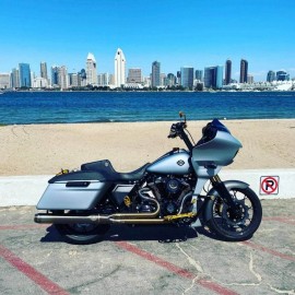 Black tank emblems for Harley