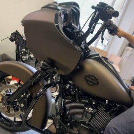 Black tank emblems for Harley