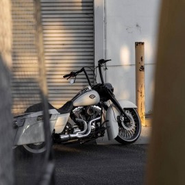 Black tank emblems for Harley