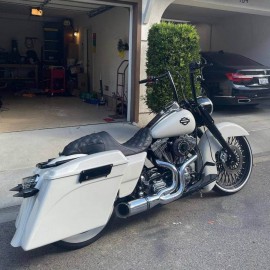 Black tank emblems for Harley