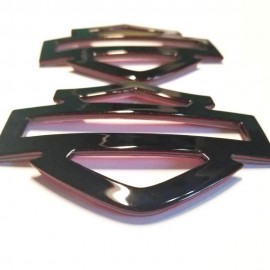Black tank emblems for Harley