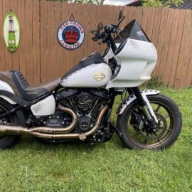 Brass tank emblems for Harley