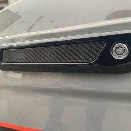 Carbon latch inserts kit for 2014+ Harley Touring bags Carbon latch inserts kit for 2014+ Harley Touring bags