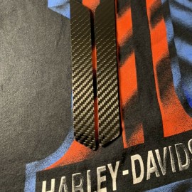 Carbon latch inserts kit for 2014+ Harley Touring bags Carbon latch inserts kit for 2014+ Harley Touring bags