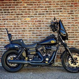 Gold tank emblems for Harley