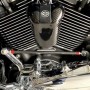 M8 carbon fiber horn cover carbon bracket for Harley