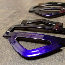 Purple tank emblems for Harley