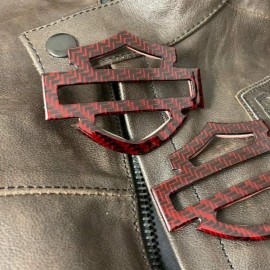 Red carbon tank emblems for Harley Red carbon tank emblems for Harley