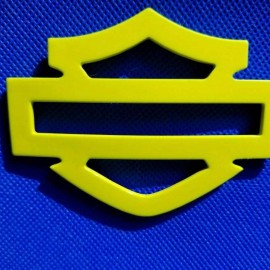 Rossi yellow tank emblems for Harley Rossi yellow tank emblems for Harley