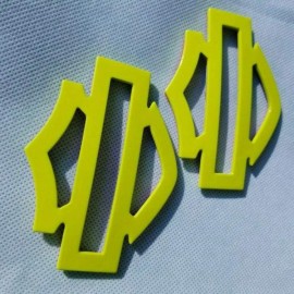 Rossi yellow tank emblems for Harley Rossi yellow tank emblems for Harley