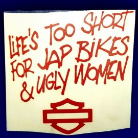 Sticker Life's Too Short… Sticker Life's Too Short…