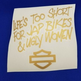 Sticker Life's Too Short… Sticker Life's Too Short…
