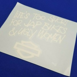 Sticker Life's Too Short… Sticker Life's Too Short…