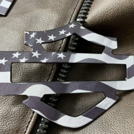 Tactical USA flag tank emblems for Harley