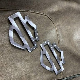 Tactical USA flag tank emblems for Harley