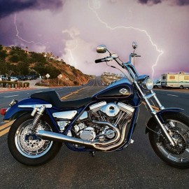 White with black edges tank emblems for Harley White with black edges tank emblems for Harley