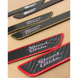 Carbon latch inserts kit for 2014+ Harley Touring bags Carbon latch inserts kit for 2014+ Harley Touring bags