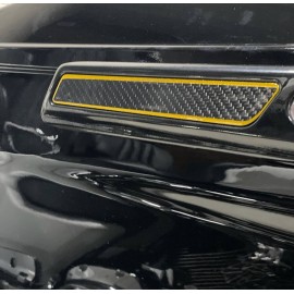 Carbon latch inserts kit for 2014+ Harley Touring bags Carbon latch inserts kit for 2014+ Harley Touring bags