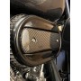 Carbon Ventilator air filter insert for Harley Davidson.