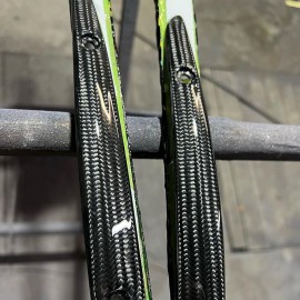 Carbon windshield trims for 2018-2022