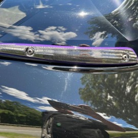 Carbon windshield trims for 2018-2022