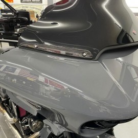 Carbon windshield trims for 2018-2022