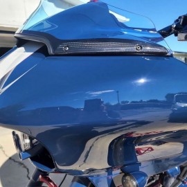 Carbon windshield trims for 2018-2022