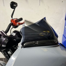 Carbon windshield trims for 2018-2022